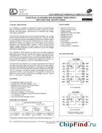 Datasheet ALD110908APA manufacturer ALD