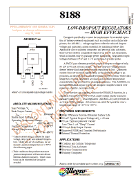 Datasheet A8188S-10 manufacturer Allegro