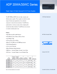 Datasheet ADP35WA manufacturer Allegro