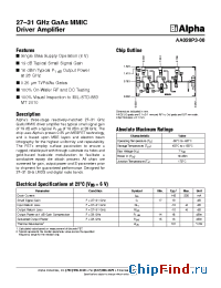 Datasheet AA028P3-00 производства Alpha