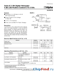 Datasheet AA100-59 manufacturer Alpha