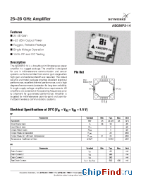 Datasheet AB026P2-14 manufacturer Alpha