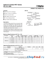 Datasheet AF002C1-39 manufacturer Alpha