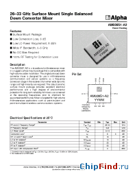 Datasheet AM028S1-A2 manufacturer Alpha