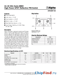 Datasheet AP640R7-00 manufacturer Alpha
