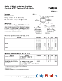 Datasheet AS118-12 manufacturer Alpha