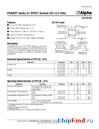 Datasheet AS183-92 manufacturer Alpha