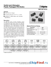 Datasheet SMP1302-001 manufacturer Alpha