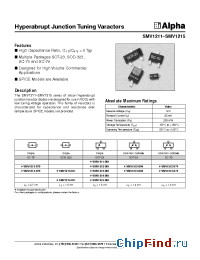 Datasheet SMV1212-079 manufacturer Alpha