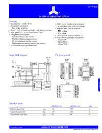 Datasheet AS29F010 manufacturer Alliance