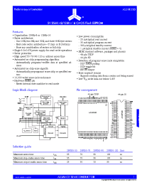Datasheet AS29F200T-120SC manufacturer Alliance