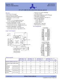 Datasheet AS7C1025A-10TC manufacturer Alliance