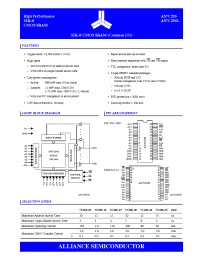 Datasheet AS7C256-15JC производства Alliance
