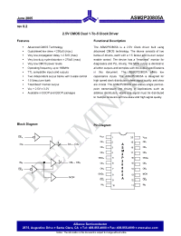 Datasheet ASM2I20805AG-20-DR manufacturer Alliance