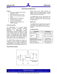 Datasheet ASM3P2180A-08SR manufacturer Alliance