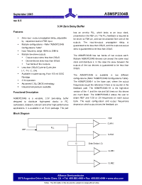 Datasheet ASM5I2304B-1-08-SR manufacturer Alliance