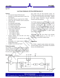 Datasheet P1708CF-08ST manufacturer Alliance