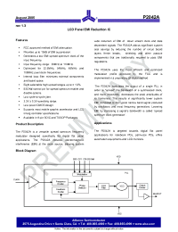 Datasheet P2042A-08ST manufacturer Alliance