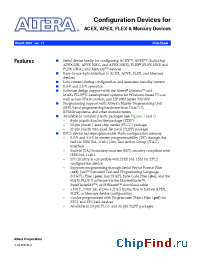 Datasheet EPC1 manufacturer Altera