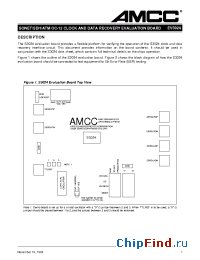 Datasheet EV3024 manufacturer AMCC