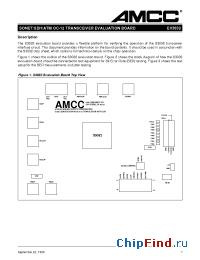 Datasheet EV3032 manufacturer AMCC