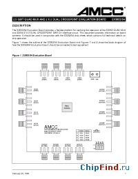 Datasheet EV3054 manufacturer AMCC