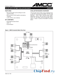 Datasheet EV8301TF manufacturer AMCC