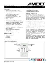 Datasheet S2075A manufacturer AMCC