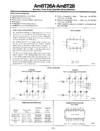 Datasheet AM8T28XC manufacturer AMD