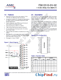 Datasheet FS612510-01 manufacturer AMI