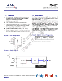Datasheet FS6127 manufacturer AMI