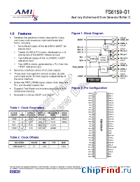 Datasheet FS6159-01 manufacturer AMI