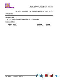 Datasheet A23L2617M manufacturer AMICC