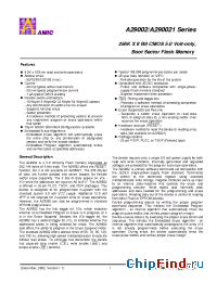 Datasheet A29002V-90 manufacturer AMICC