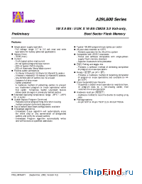 Datasheet A29L800TV-90 производства AMICC