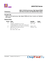 Datasheet A63G7332E-42 производства AMICC
