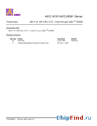 Datasheet A67L16181E manufacturer AMICC