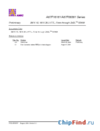 Datasheet A67P16181-8.5 manufacturer AMICC