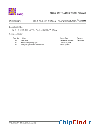 Datasheet A67P9336E-4.2F manufacturer AMICC