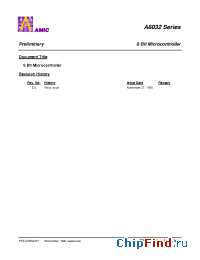 Datasheet A8032-24 manufacturer AMICC
