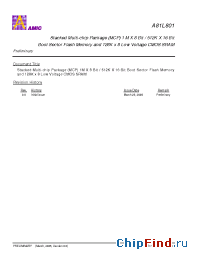 Datasheet A81L801TG-70I manufacturer AMICC