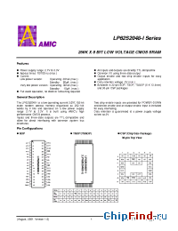 Datasheet LP62S2048-I manufacturer AMICC