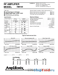 Datasheet BX6145 manufacturer Amplifonix