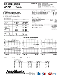 Datasheet BX6191 manufacturer Amplifonix
