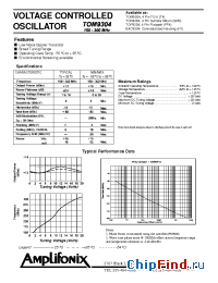 Datasheet BXO9304 manufacturer Amplifonix