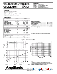 Datasheet BXO9310 manufacturer Amplifonix