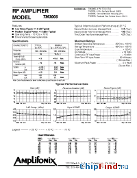 Datasheet PN3005 manufacturer Amplifonix