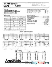 Datasheet TM9134 manufacturer Amplifonix
