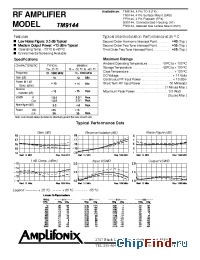 Datasheet TM9144 manufacturer Amplifonix