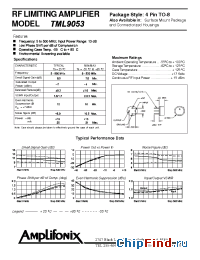 Datasheet TML9053 manufacturer Amplifonix